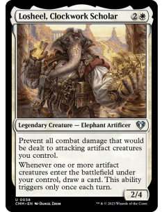 Losheel, Clockwork Scholar - Foil