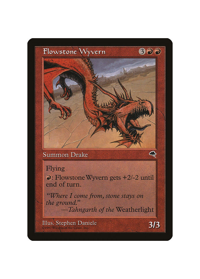 Flowstone Wyvern