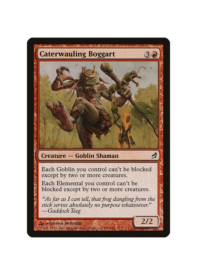Caterwauling Boggart