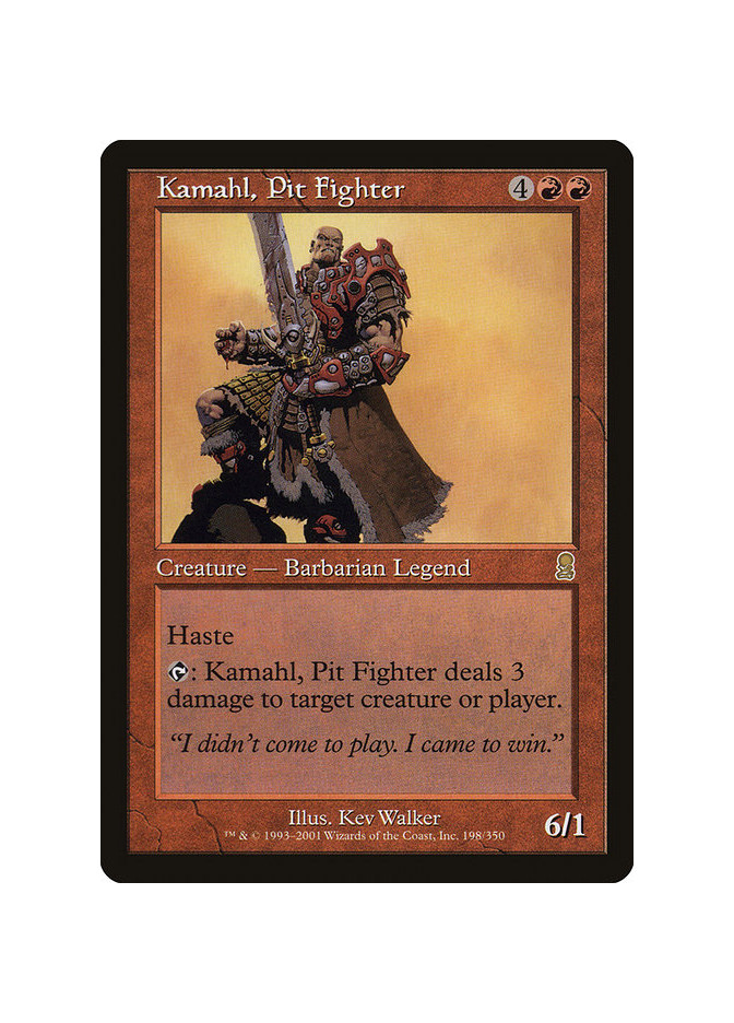 Kamahl, Pit Fighter - Foil