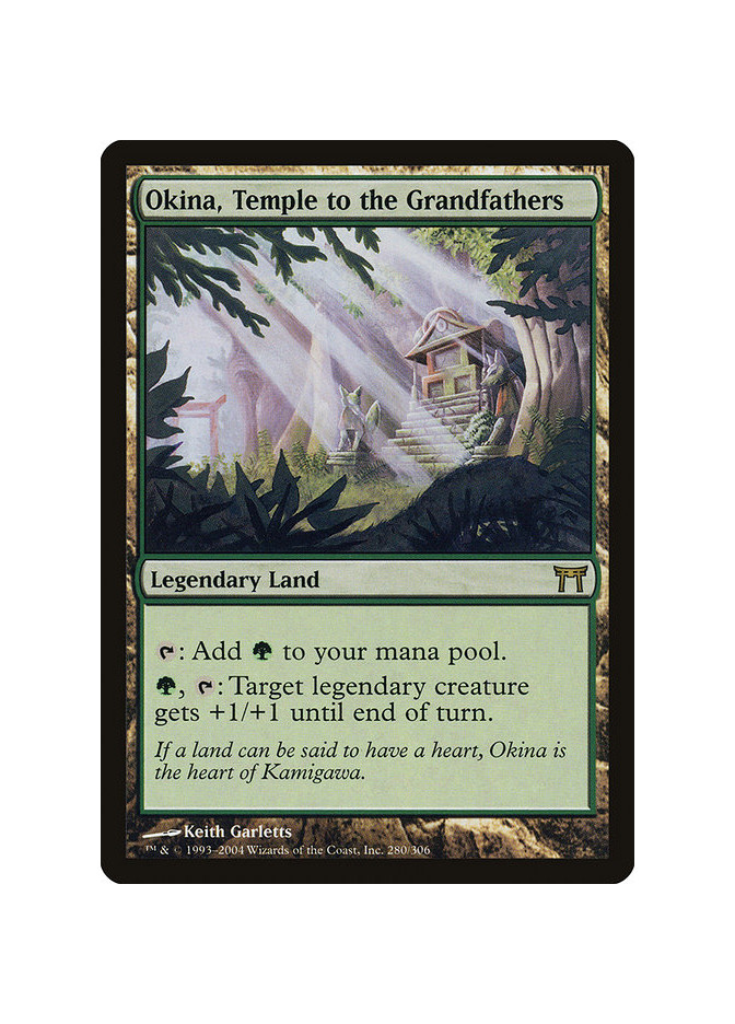 Okina, Temple to the Grandfathers - Foil