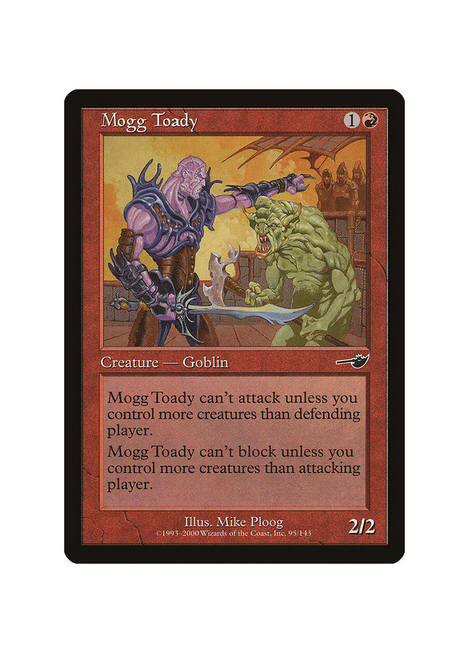 Mogg Toady - Foil