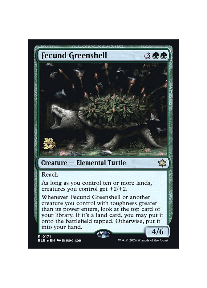 Fecund Greenshell - Foil