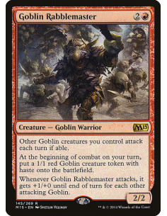 Goblin Rabblemaster - Foil