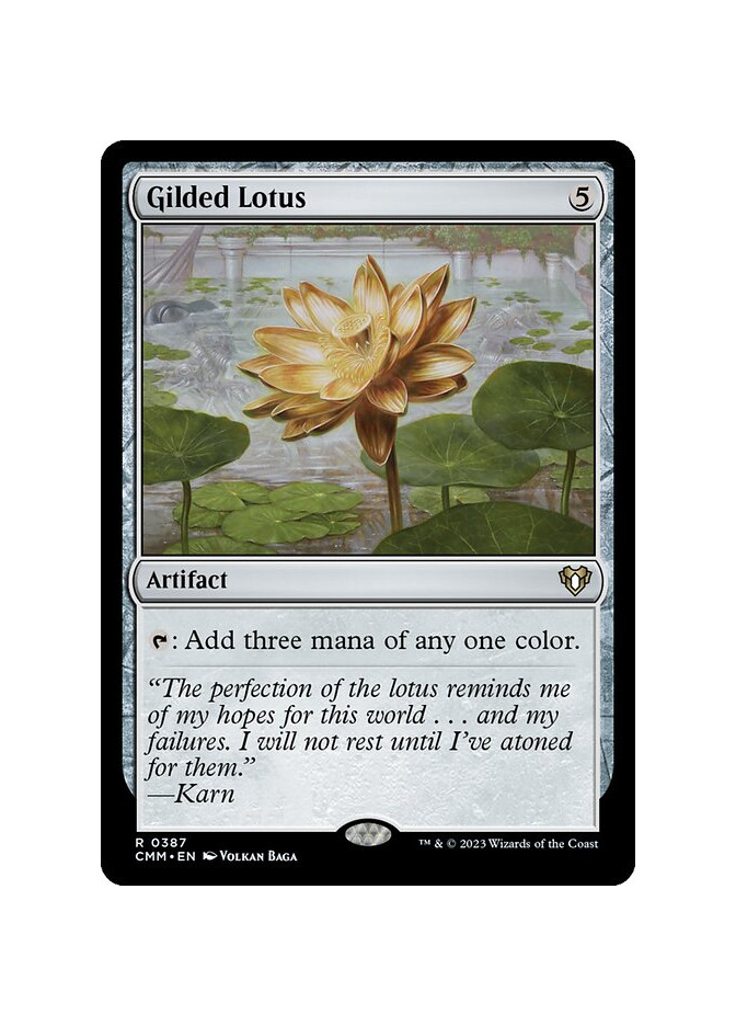 Gilded Lotus - Foil