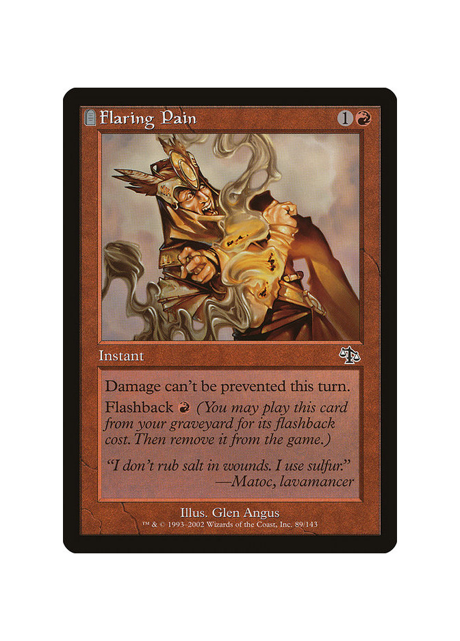 Flaring Pain