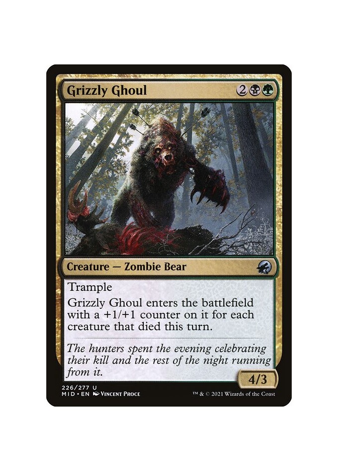 Grizzly Ghoul - Foil