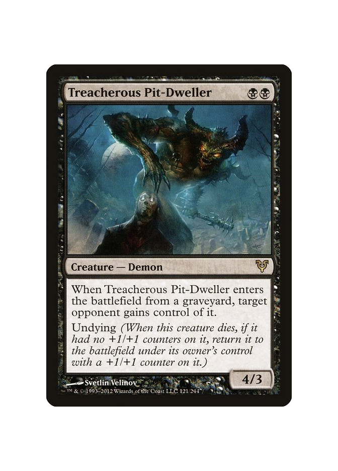 Treacherous Pit-Dweller - Foil