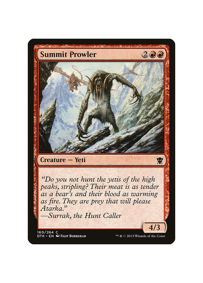Summit Prowler - Foil