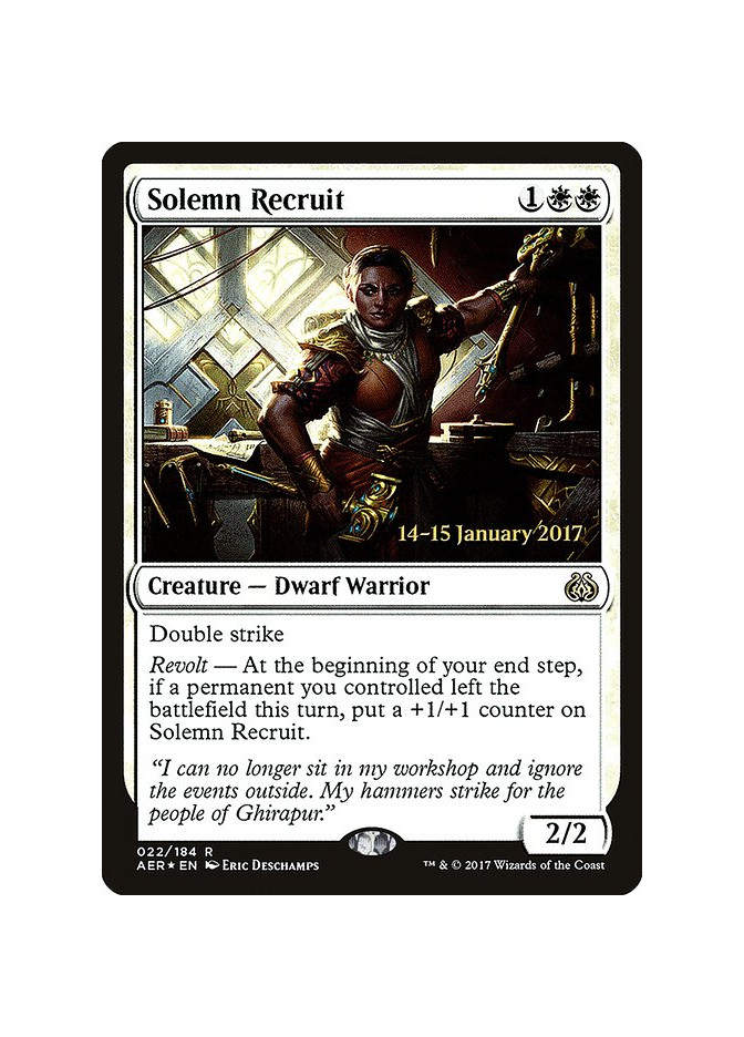 Solemn Recruit - Foil
