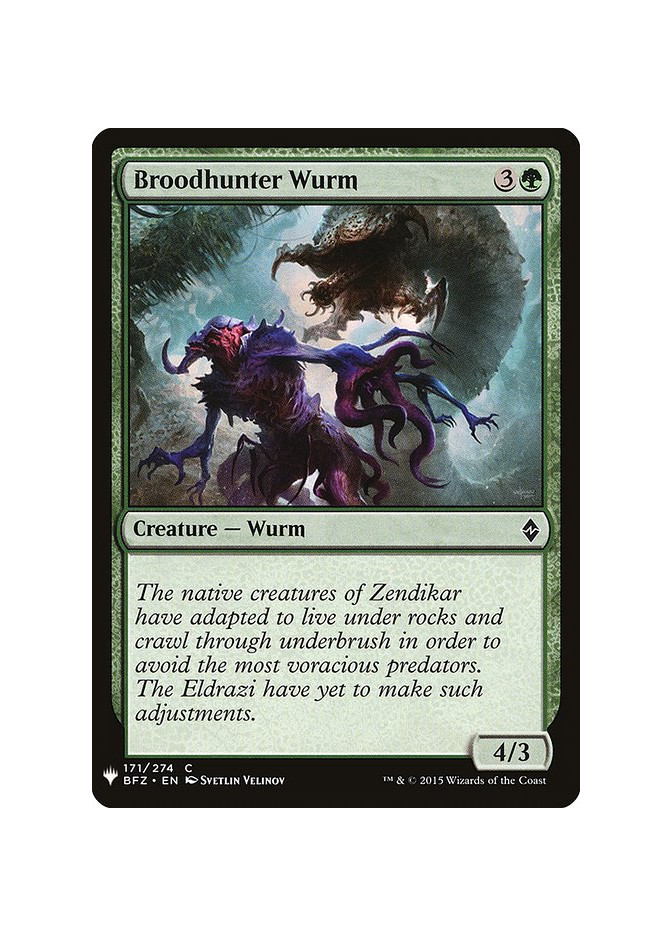 Broodhunter Wurm