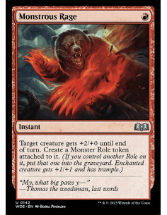 Monstrous Rage - Foil