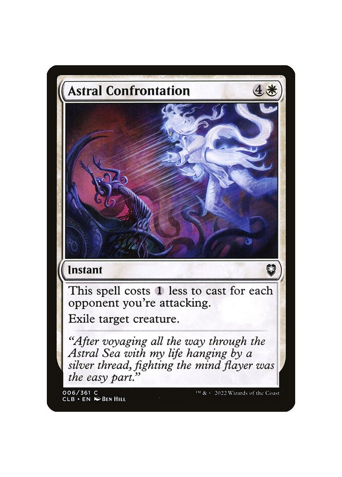 Astral Confrontation - Foil