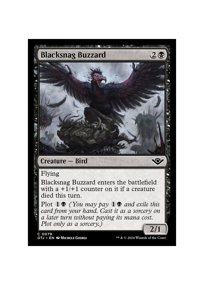Blacksnag Buzzard