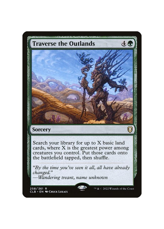 Traverse the Outlands - Foil