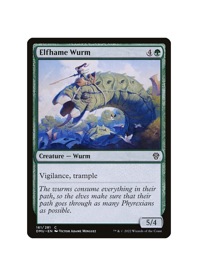 Elfhame Wurm - Foil