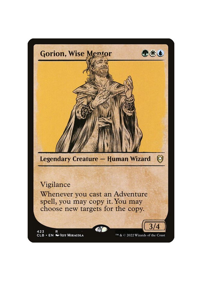 Gorion, Wise Mentor