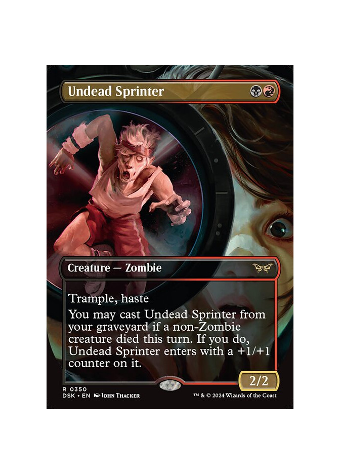 Undead Sprinter - Foil