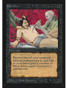 Sacrifice