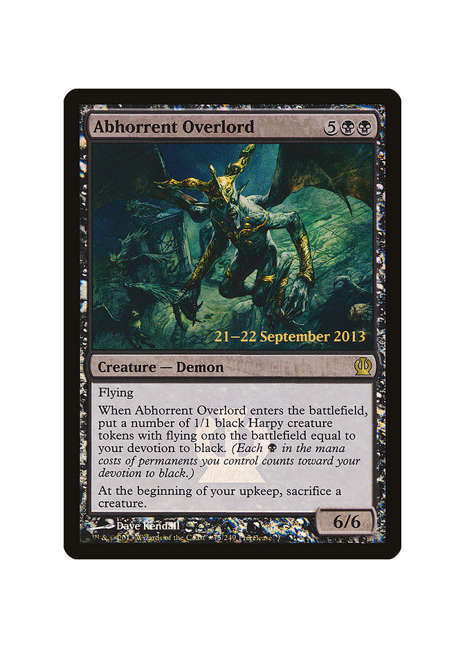 Abhorrent Overlord - Foil