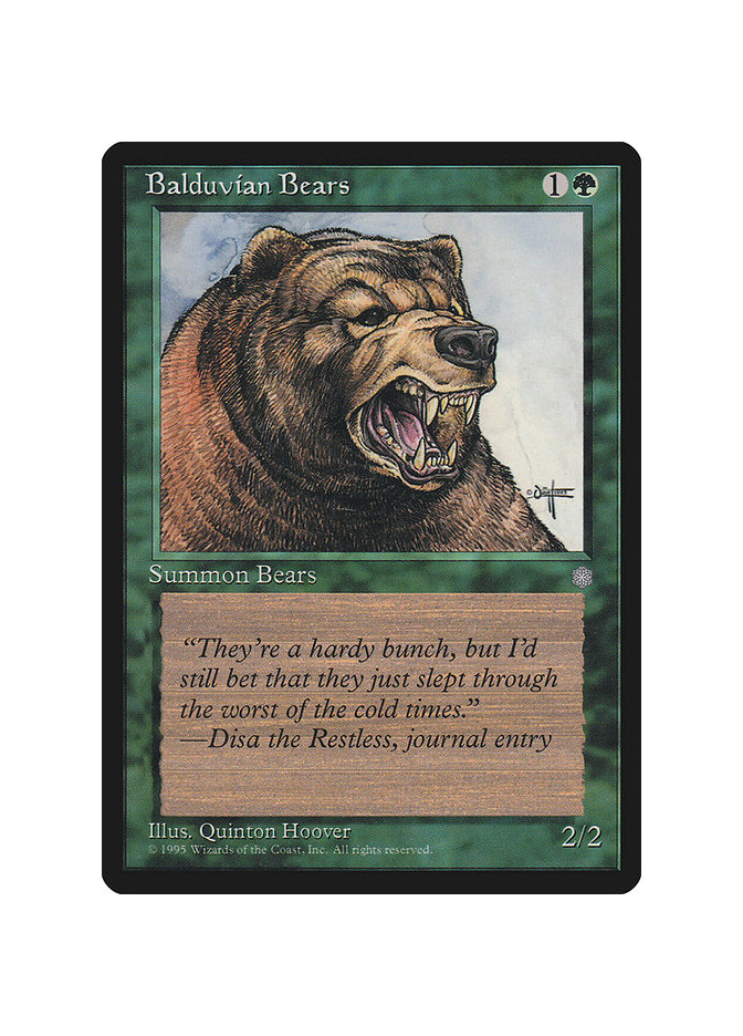 Balduvian Bears