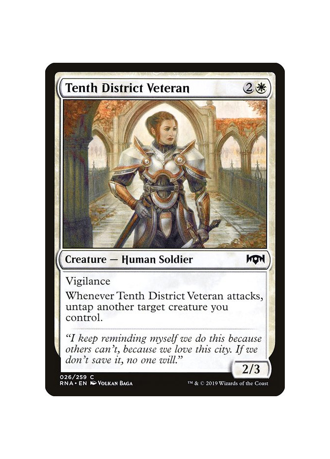 Tenth District Veteran - Foil