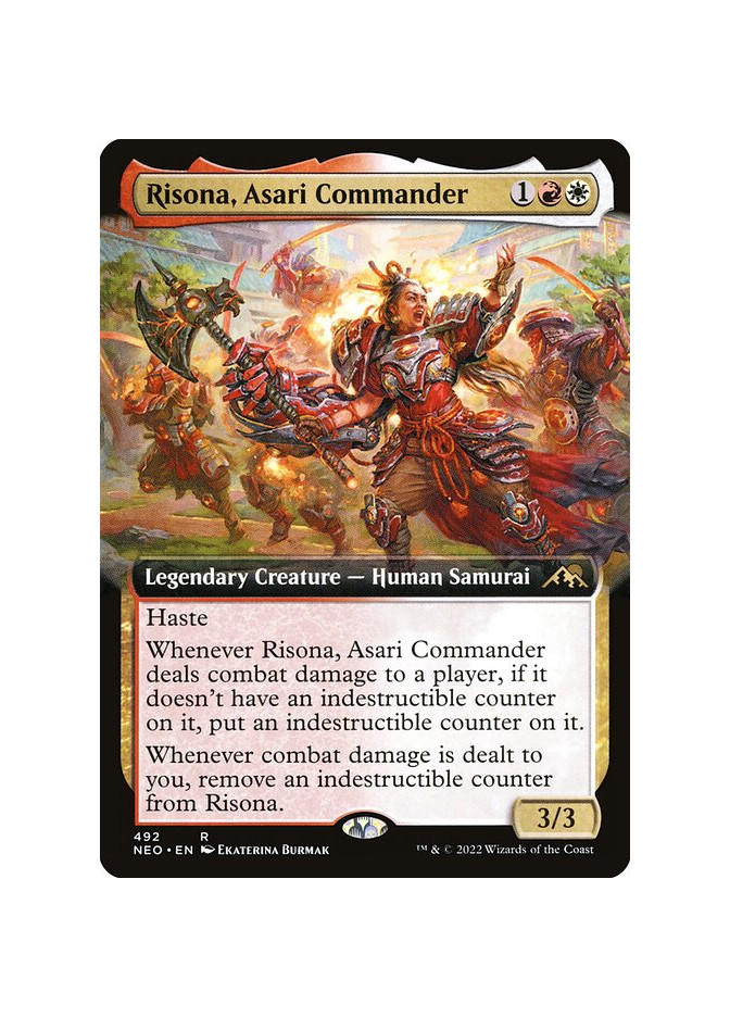 Risona, Asari Commander - Foil