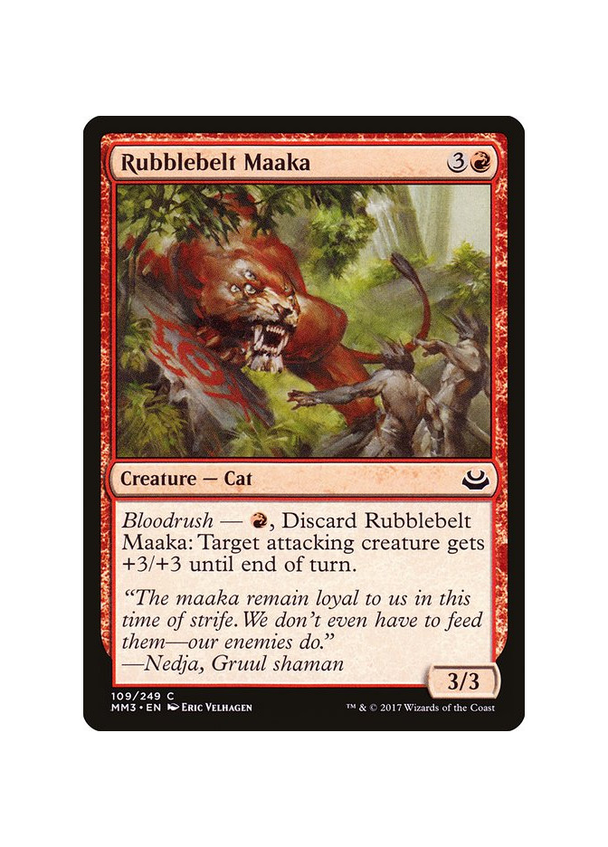 Rubblebelt Maaka - Foil