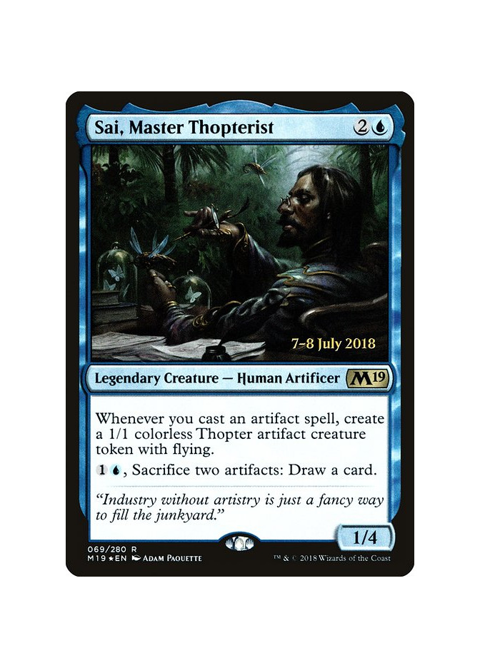 Sai, Master Thopterist - Foil