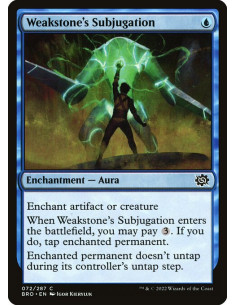 Weakstone's Subjugation - Foil