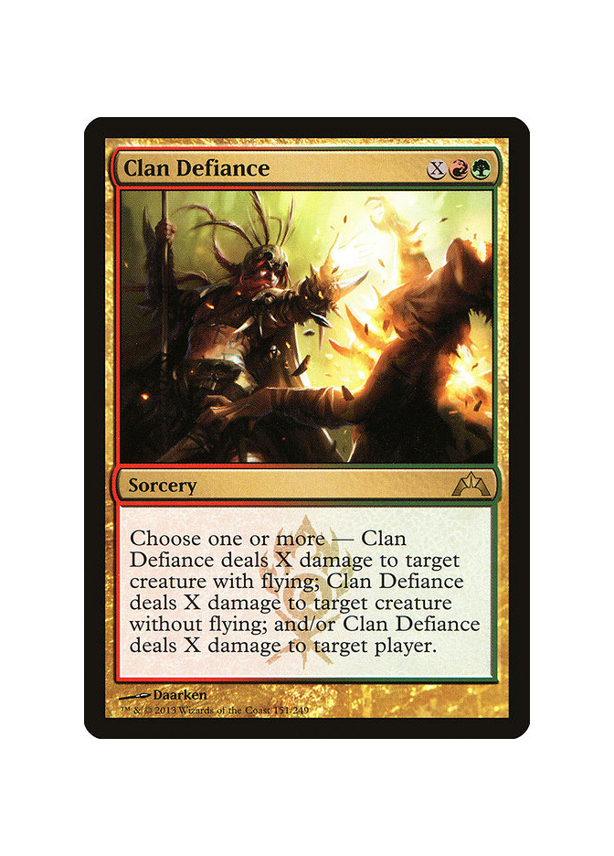 Clan Defiance - Foil