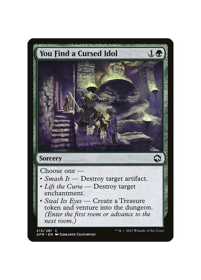 You Find a Cursed Idol