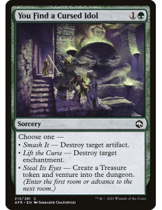You Find a Cursed Idol - Foil