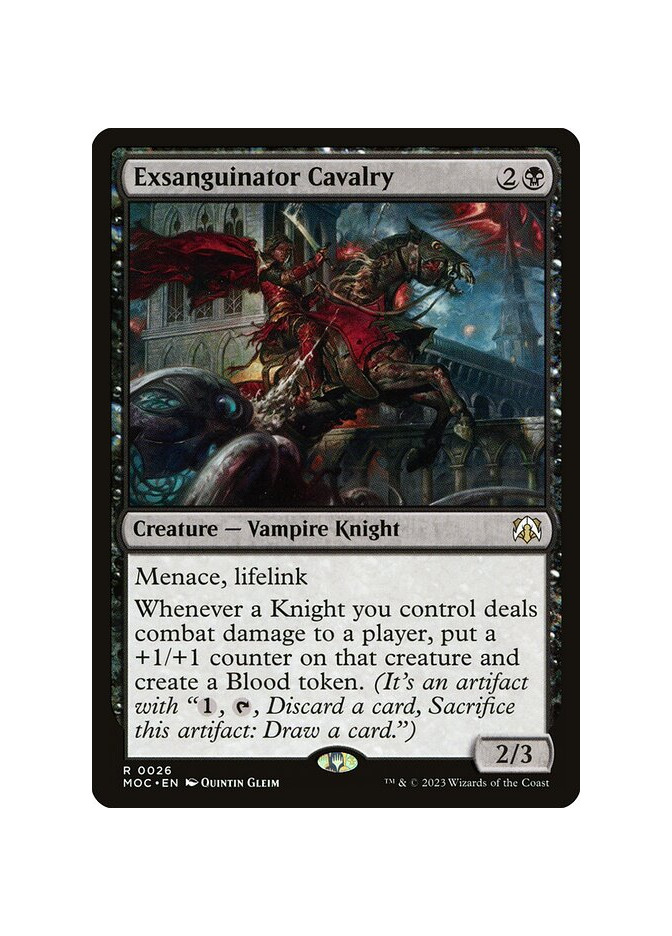 Exsanguinator Cavalry