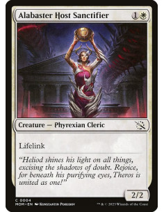 Alabaster Host Sanctifier