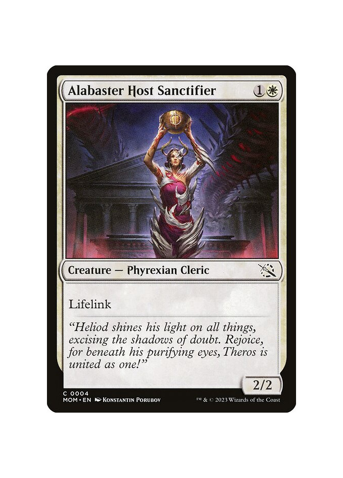 Alabaster Host Sanctifier - Foil