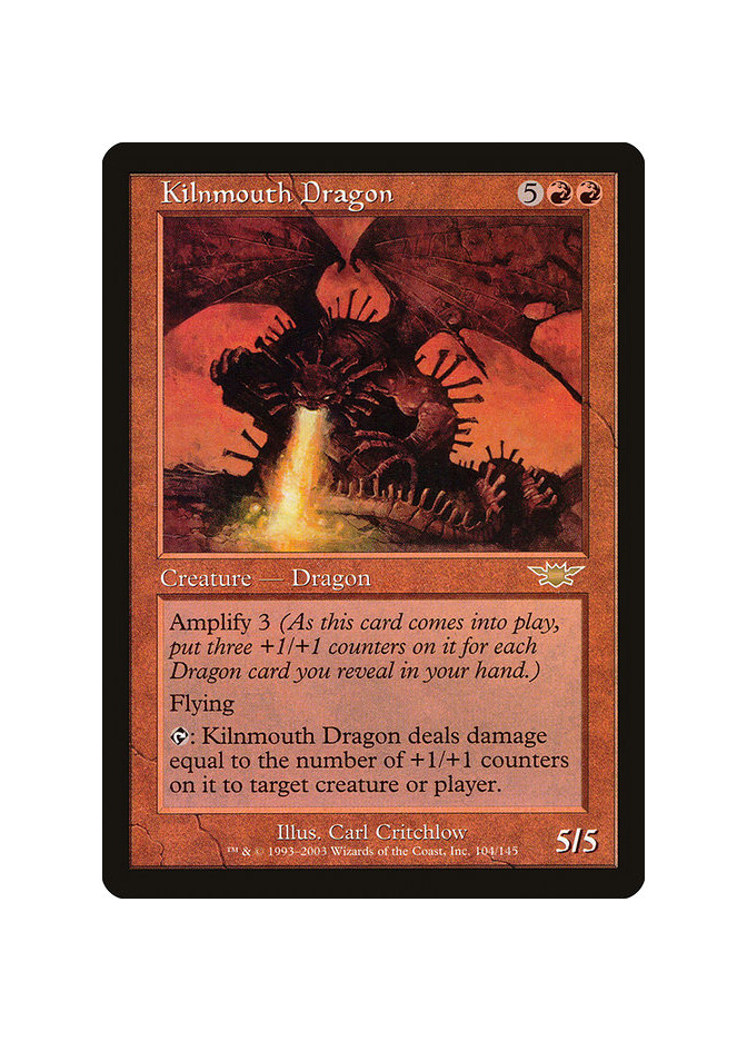 Kilnmouth Dragon - Foil