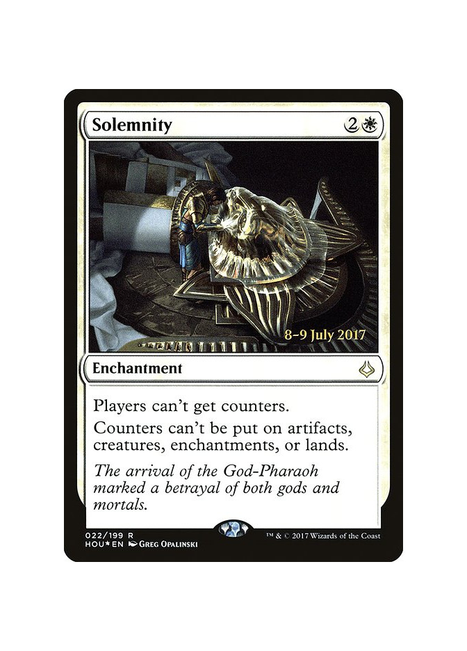 Solemnity - Foil
