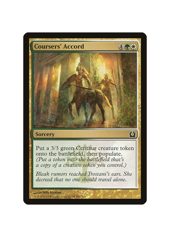 Coursers' Accord - Foil