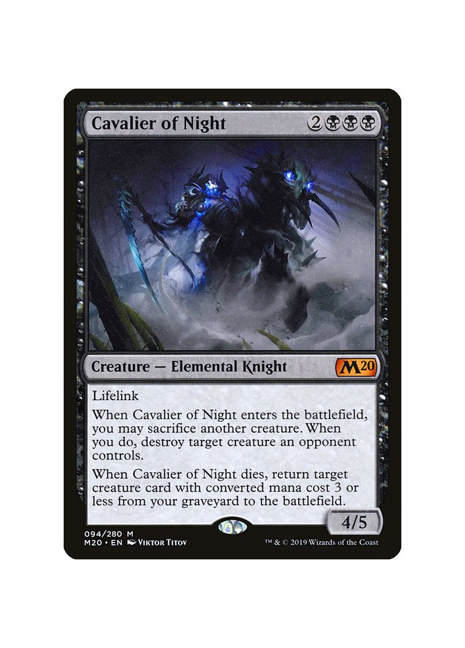 Cavalier of Night - Foil