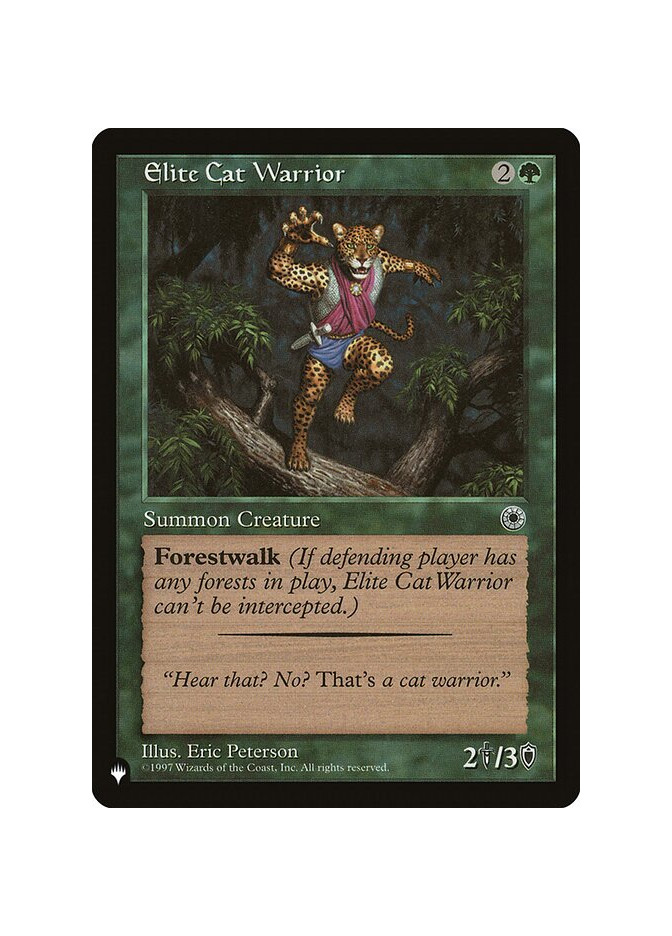 Elite Cat Warrior