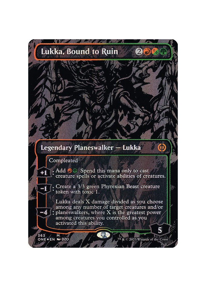 Lukka, Bound to Ruin - Foil