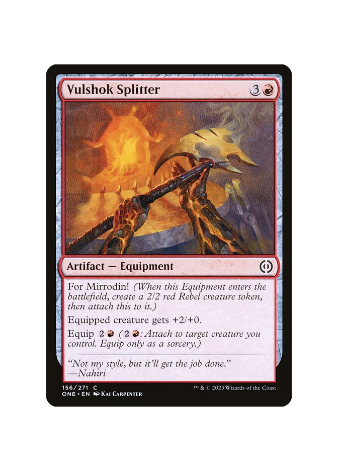 Vulshok Splitter