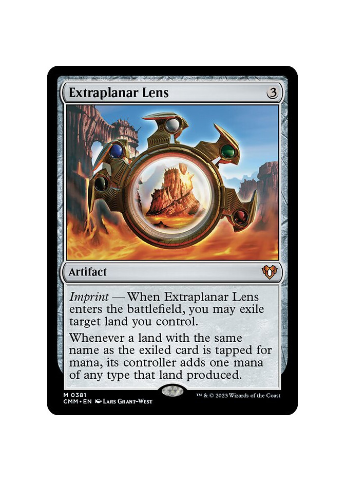Extraplanar Lens