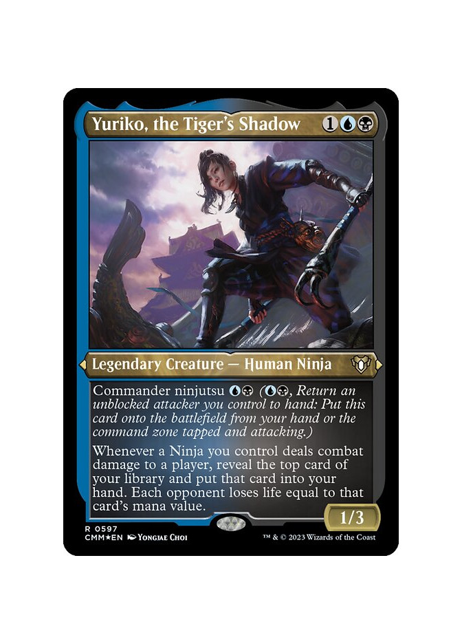 Yuriko, the Tiger's Shadow - Foil