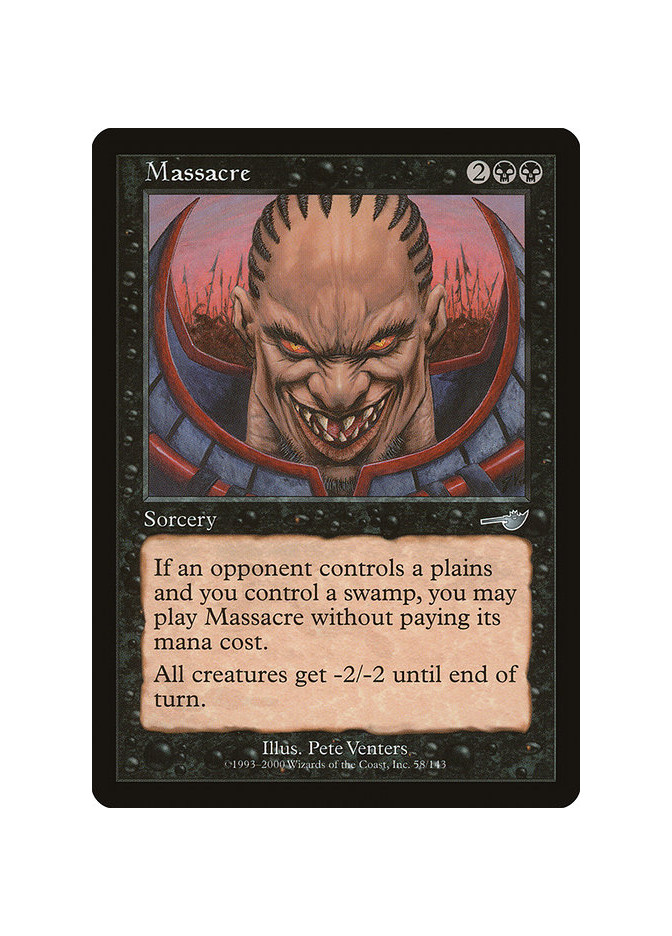 Massacre - Foil
