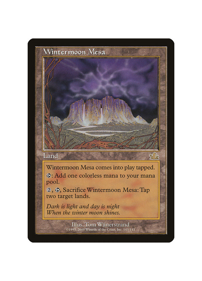 Wintermoon Mesa - Foil
