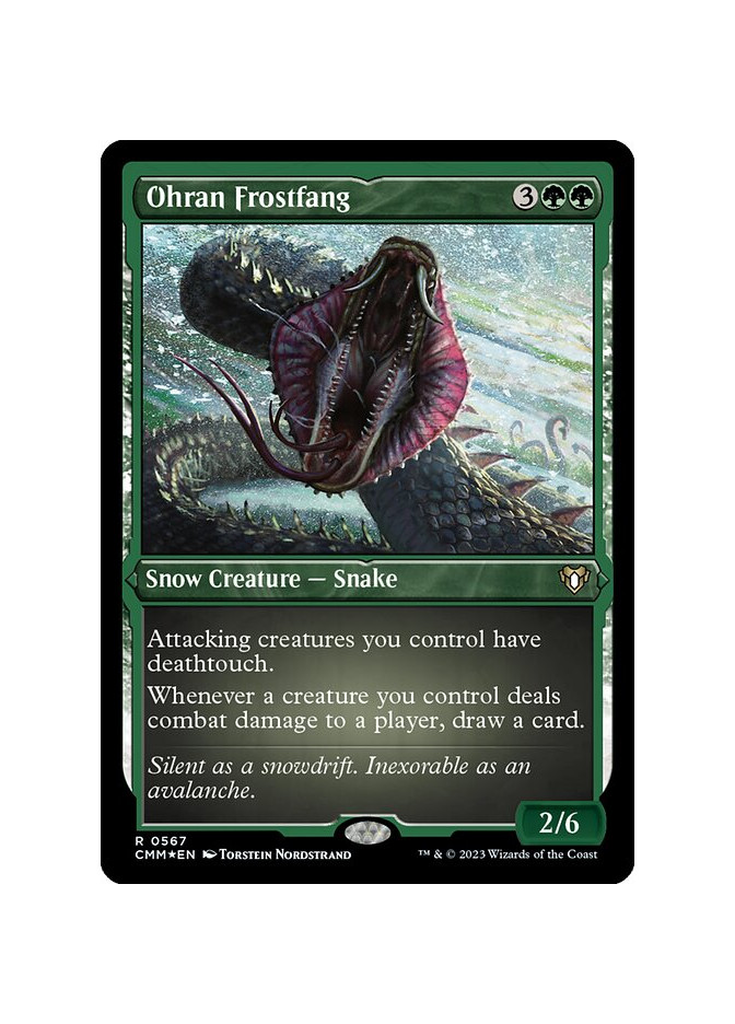 Ohran Frostfang - Foil