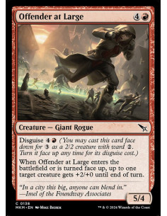 Offender at Large - Foil