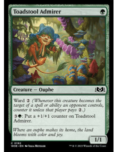 Toadstool Admirer - Foil